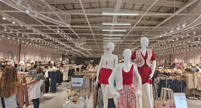 Cadena uruguaya de ropa barata Indian abrirá un mega local de dos pisos en un shopping