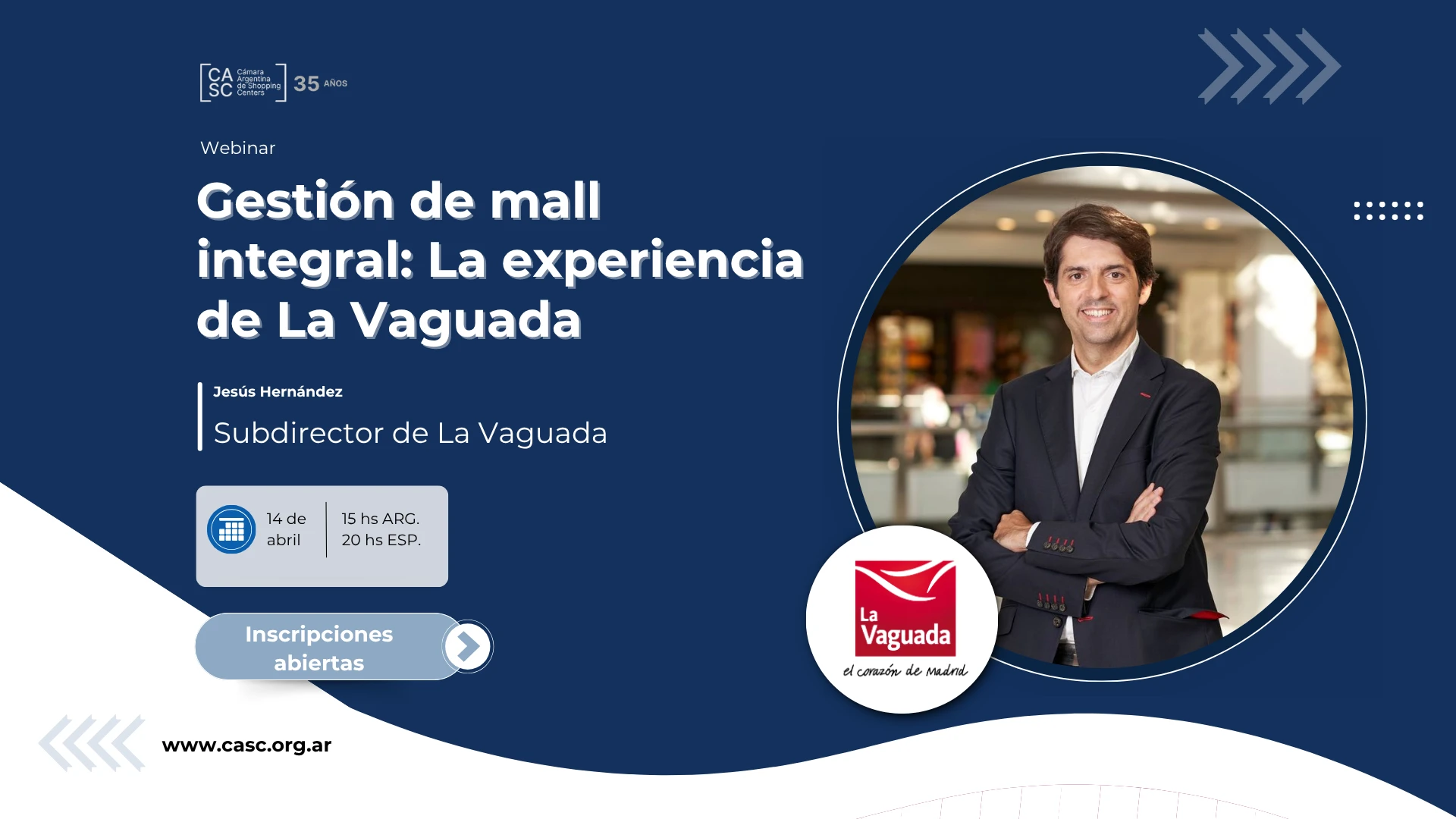 Reviví el webinar: gestión integral de malls con la experiencia de La Vaguada